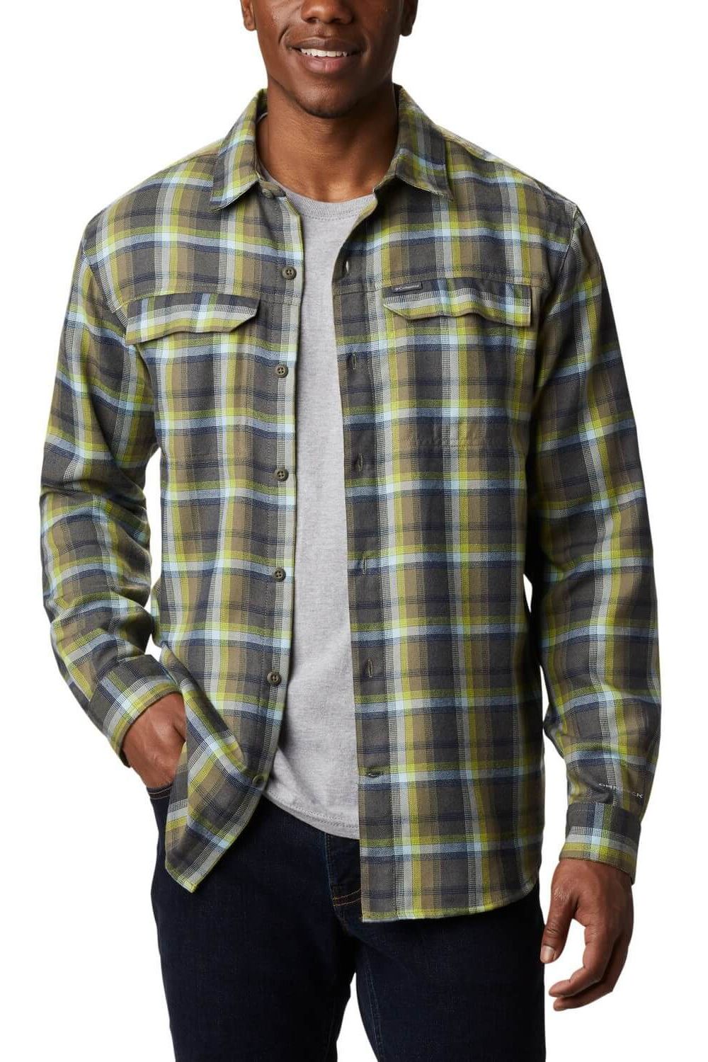 Camasa pentru barbati, Columbia Silver Ridge 2.0 Flannel, Verde