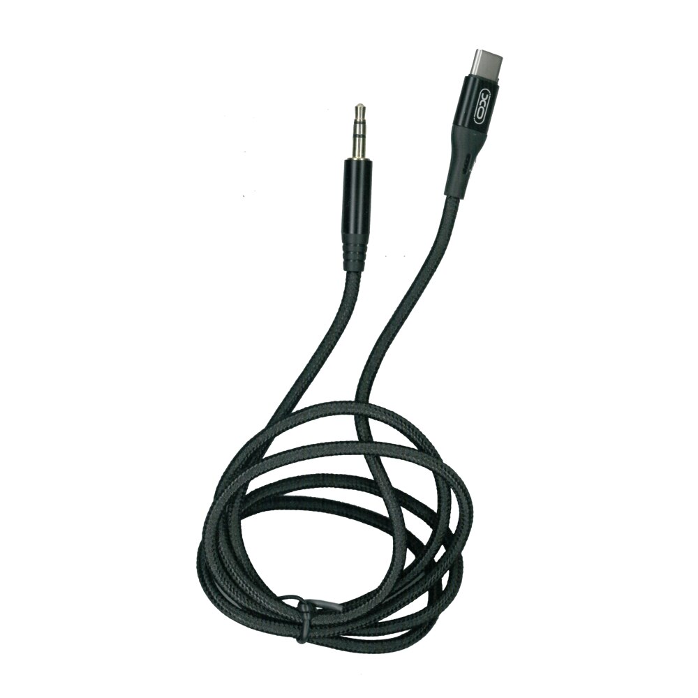 Cablu audio XO R155B, cu mufa jack 3.5mm si Type-C