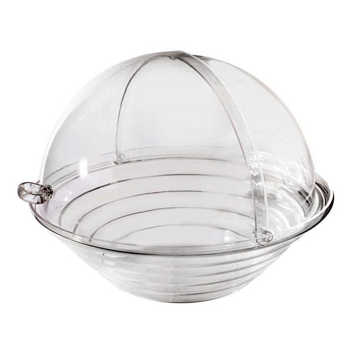 Bol rotund Culinaro policarbonat cu capac rolltop 41cm