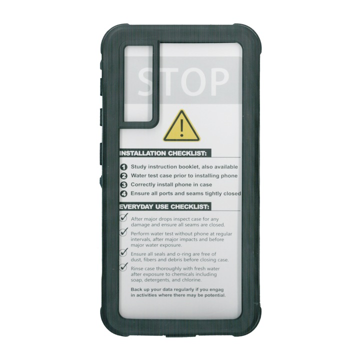 Husa impermeabila RedPepper pentru Samsung Galaxy S21 Plus (5G), Negru