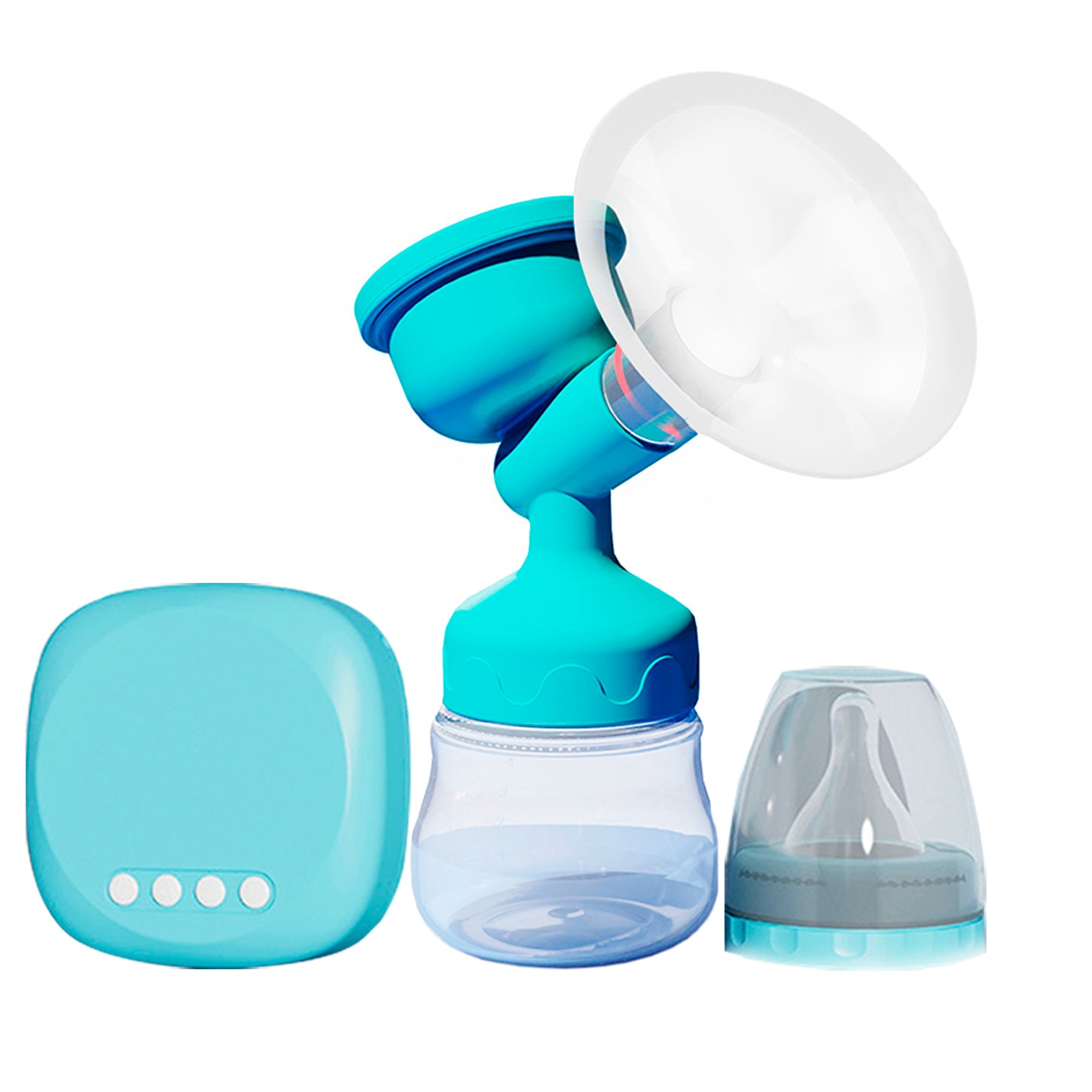 Pompa de san electrica Bebumi , K , ocean blue