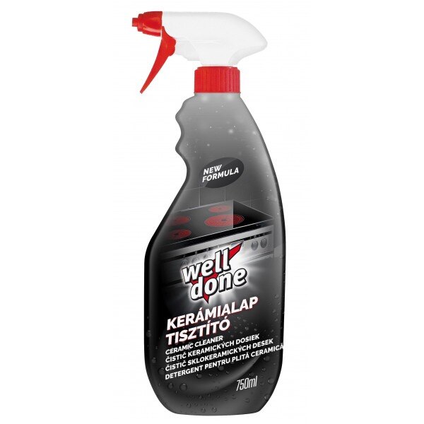 Detergent pentru plita ceramica Well Done 750 ML