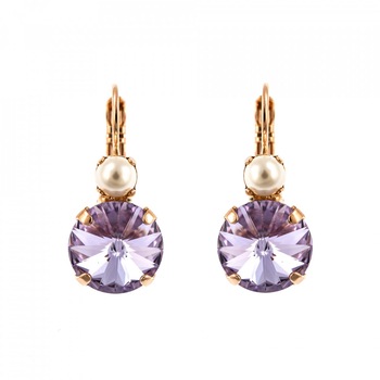 Cercei placati cu Aur roz de 24K, Cristale Swarovski, Romance by Roxannes - Mariana Jewellery, Multicolor 1037R-139-10RG6 Cercei placati cu Aur roz de 24K, Cristale Swarovski, Romance by Roxannes - Mariana Jewellery, Multicolor 1037R-139-10RG6