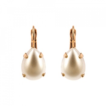 Cercei placati cu Aur roz de 24K, Cristale Swarovski, Romance by Roxannes - Mariana Jewellery, Alb 1032/1-139RG6 Cercei placati cu Aur roz de 24K, Cristale Swarovski, Romance by Roxannes - Mariana Jewellery, Alb 1032/1-139RG6