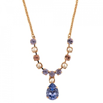 Colier placat cu Aur roz de 24K, Cristale Swarovski, Romance by Roxannes - Mariana Jewellery, Multicolor 3044/30-139-10RG Colier placat cu Aur roz de 24K, Cristale Swarovski, Romance by Roxannes - Mariana Jewellery, Multicolor 3044/30-139-10RG