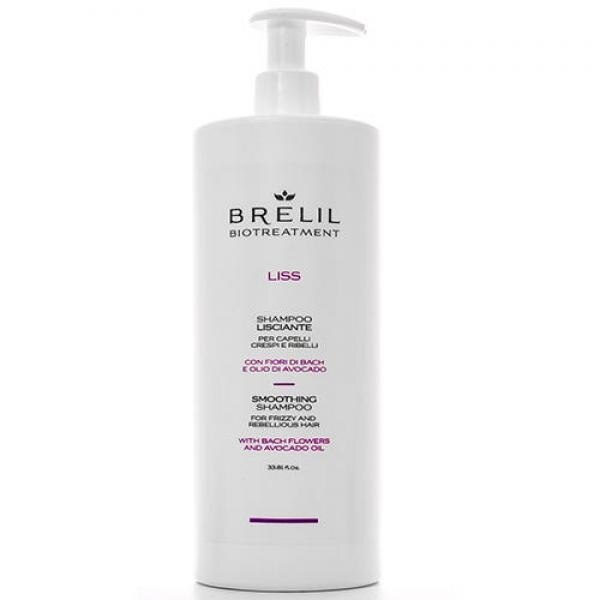 Sampon pentru par rebel, Brelil, Biotreatment Liss, 1000 ml