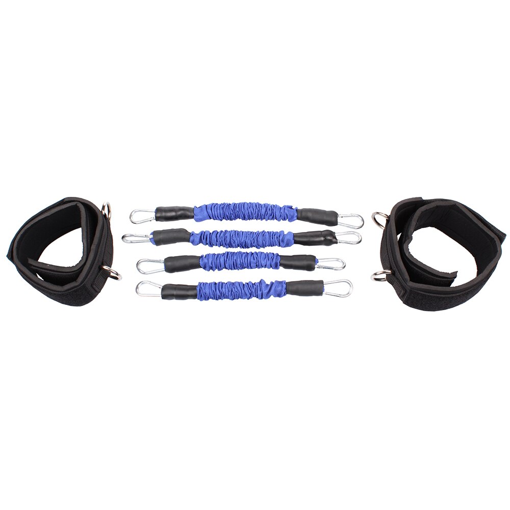 Set benzi elastice, Merco Leg Trainer, albastru