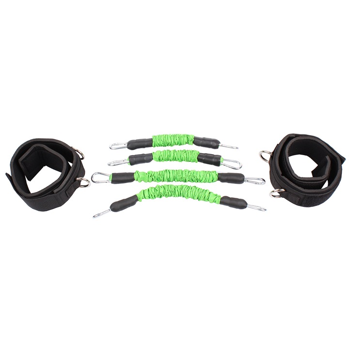 Комплект ластици, Merco Leg Trainer, зелен