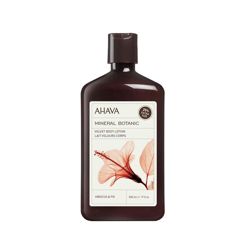 Lotiune de corp ​AHAVA Mineral Botanic Body Lotion Hibiscus & Fig, 500 ml