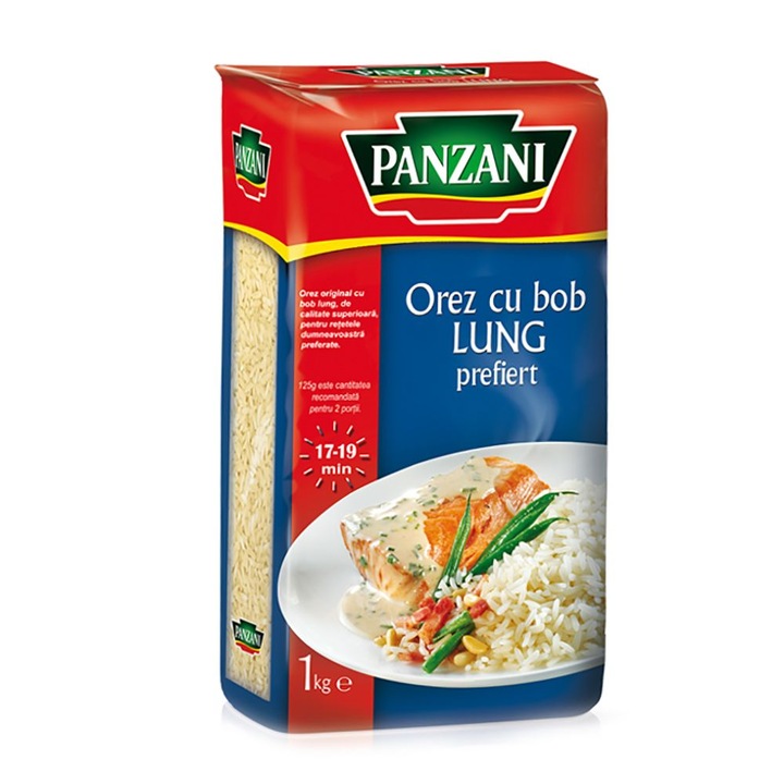 Orez cu Bob Lung Prefiert Panzani, 1 Kg