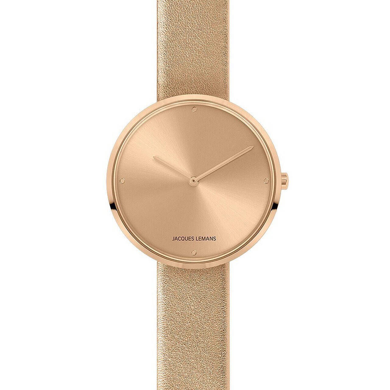 Ceas de dama Jacques Lemans 1-2056I, Quartz, 36mm, 5ATM, Auriu