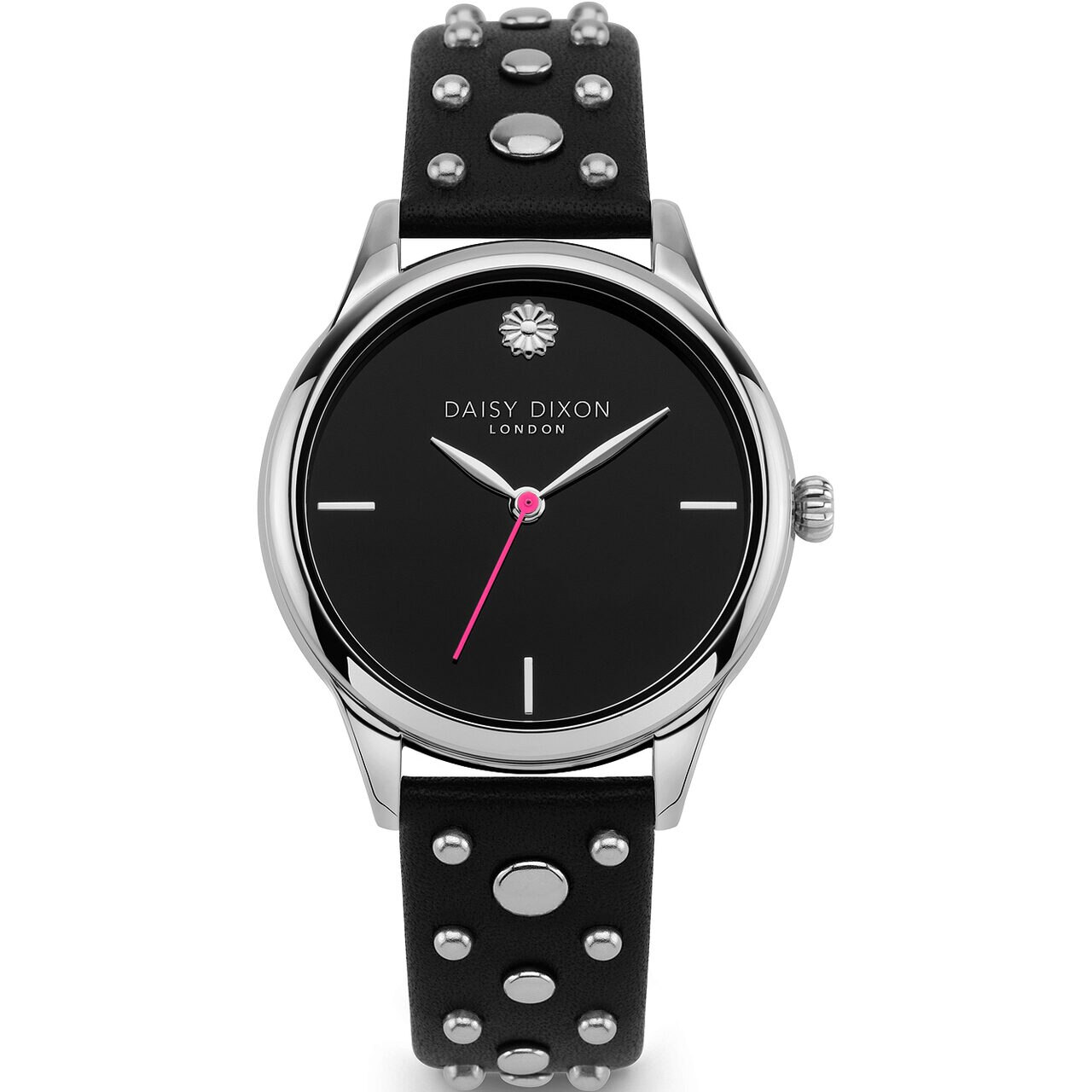 Ceas de dama Daisy Dixon DD179B, Quartz, 35mm, 3ATM, Argintiu
