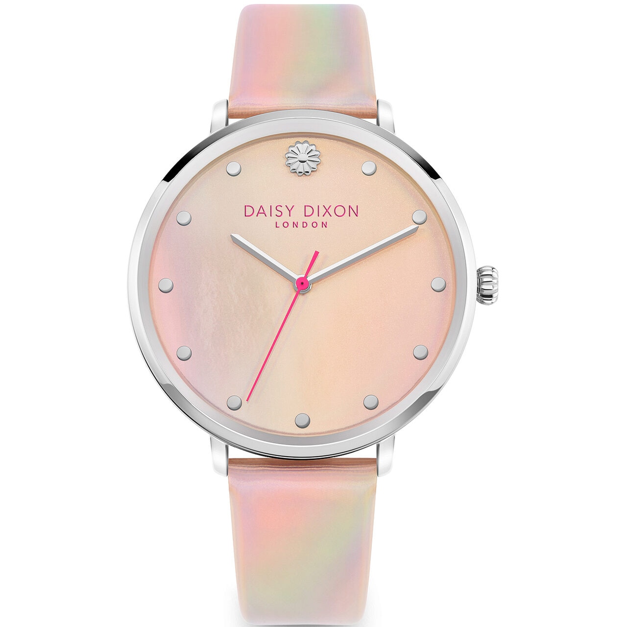 Ceas de dama Daisy Dixon DD161UP, Quartz, 38mm, 3ATM, Argintiu