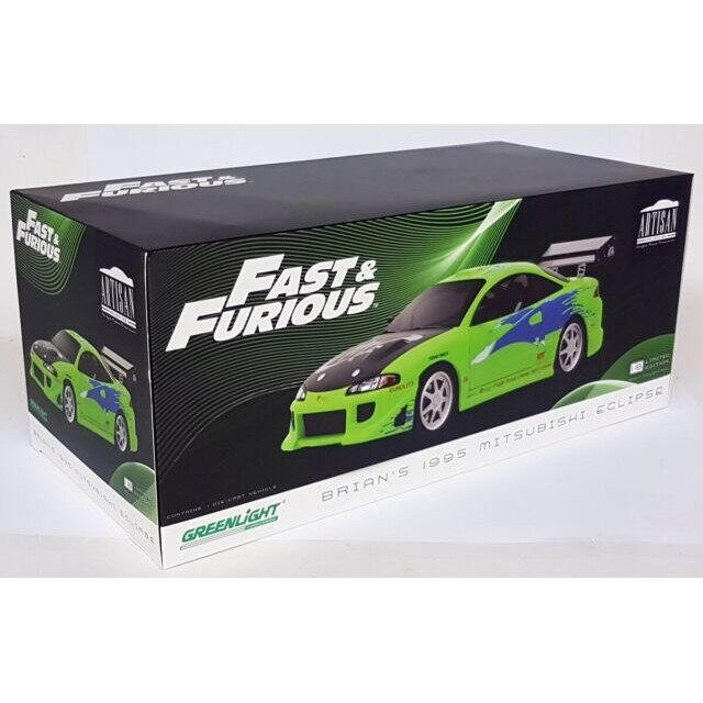 Masinuta Fast&Furious - 1995 Mitsubishi Eclipse 1/18 - eMAG.ro