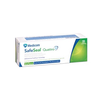 Pungi sterilizare, autosigilante, Medicom, 133x254 mm, 200 buc Pungi sterilizare, autosigilante, Medicom, 133x254 mm, 200 buc