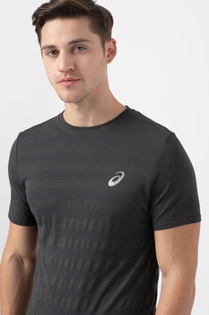 Asics, Tricou regular fit pentru fitness, Bleumarin, S Asics, Tricou regular fit pentru fitness, Bleumarin, S