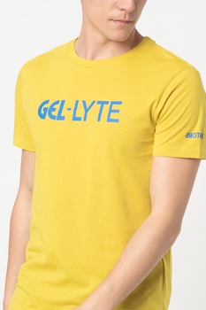 Asics, Tricou cu imprimeu text Gel-Lyte, Galben Asics, Tricou cu imprimeu text Gel-Lyte, Galben