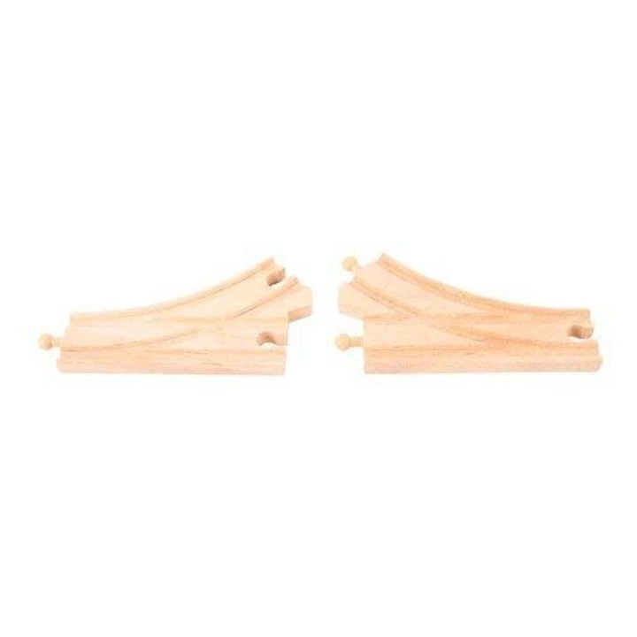 ЖП релси Bigjigs, Криви