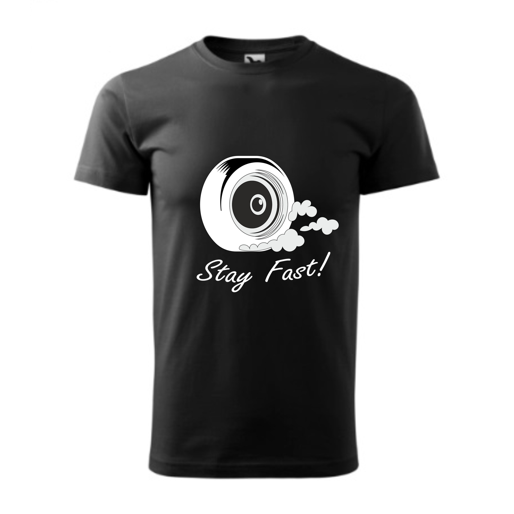 Tricou basic barbati personalizat, Adler, bumbac, negru L Ramai rapid