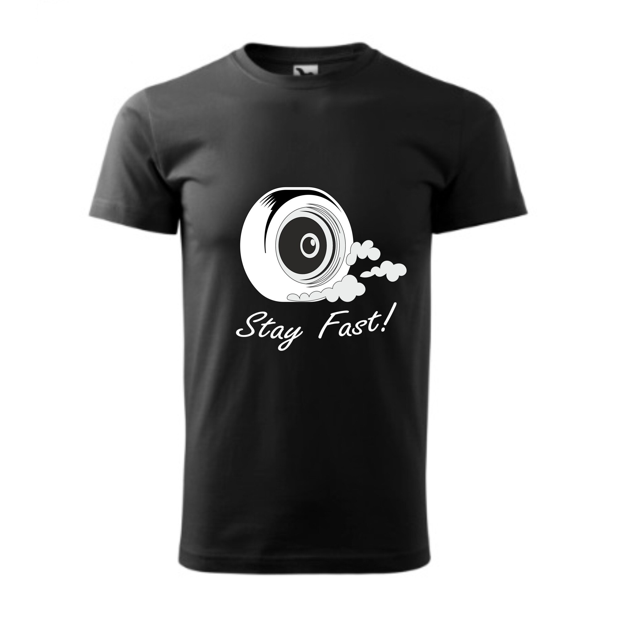 Tricou basic barbati personalizat, Adler, bumbac, negru S Ramai rapid