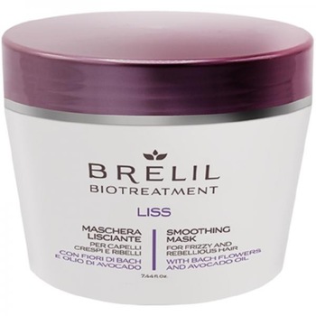Masca pentru par rebel, Brelil, Biotreatment Liss, 220 ml Masca pentru par rebel, Brelil, Biotreatment Liss, 220 ml