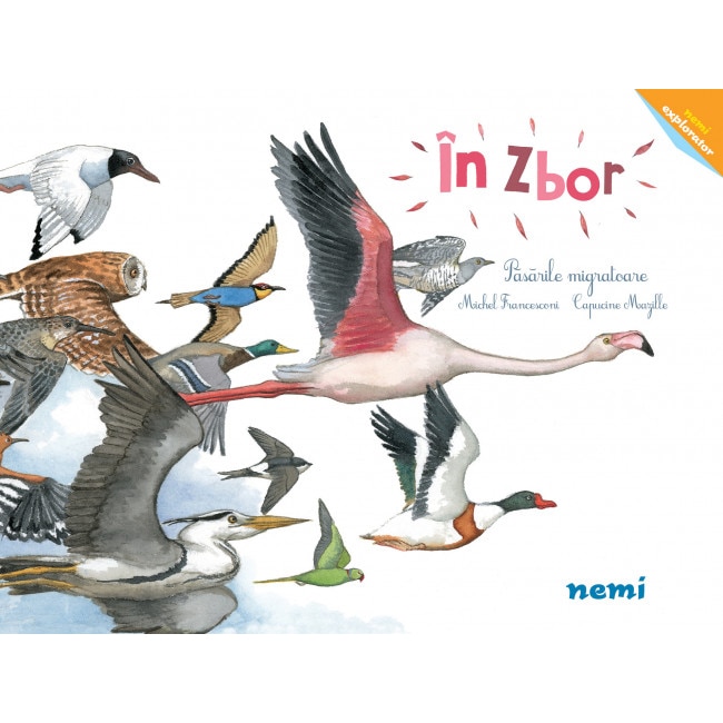 In zbor - Pasarile migratoare, Capucine Mazille, Michel Francesconi