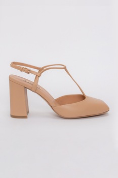 Il Passo, Pantofi slingback de piele, cu toc inalt Colene Il Passo, Pantofi slingback de piele, cu toc inalt Colene