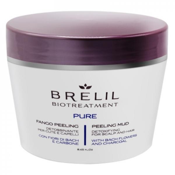 Tratament detoxifiant pentru scalp, Brelil, Biotreatment Pure Peeling, 250 ml