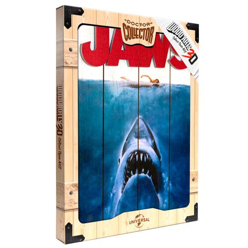 Poster din lemn Jaws