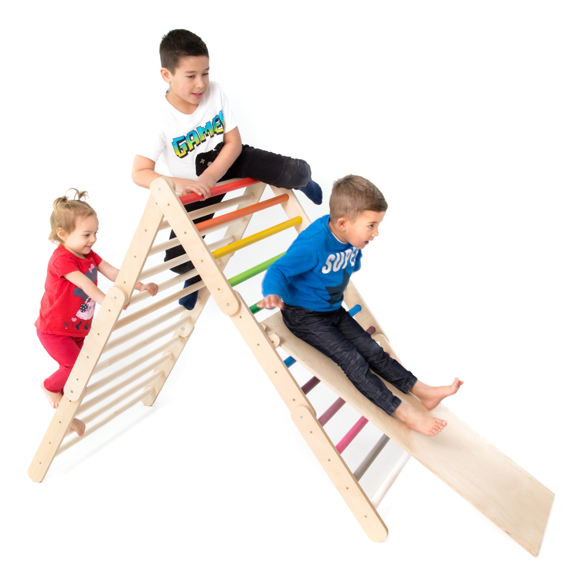 Пиклер триъгълник TUTU TOYS, модифициращ се, части, многоцветен