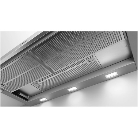 Hota incorporabila Bosch DFS097A51, 4 trepte de putere, Putere de absorbtie 729 mc/h, 90 cm, inox