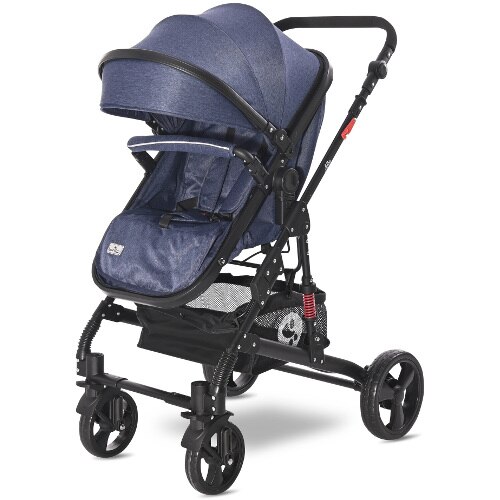Carucior Lorelli Transformabil Alba Classic, Jeans Blue