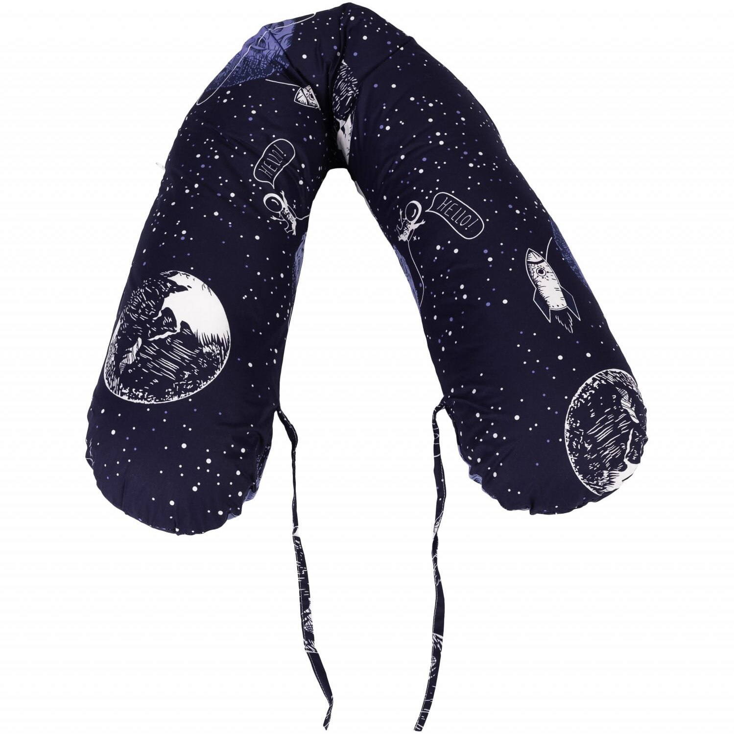 Perna 3 in 1 SomnArt de gravida si alaptare, model cosmos