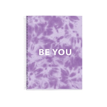 Caiet MR TIE DYE A4 matematica 120 file coperat antivirala antibacteriana LAVANDA Caiet MR TIE DYE A4 matematica 120 file coperat antivirala antibacteriana LAVANDA
