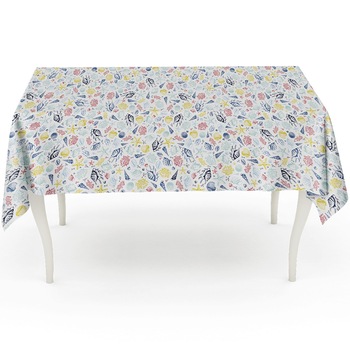 Fata de masa Sorrento Trio Aglika, 140x180cm, 50% bumbac / 50% poliester Fata de masa Sorrento Trio Aglika, 140x180cm, 50% bumbac / 50% poliester