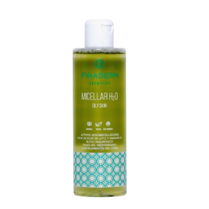 Apa micelara, Finaderm Cosmetics, pentru piele grasa, 200 ml