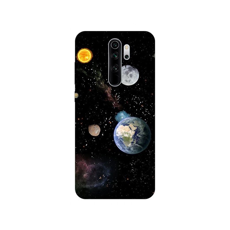 Husa Silicon Soft Upzz Print Compatibila Cu Xiaomi Redmi Note 8 Pro Model Earth