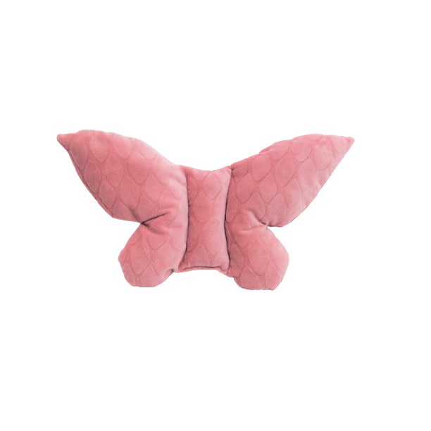 Perna Butterfly, BABYEN, catifea, roz, 35 x 30 cm