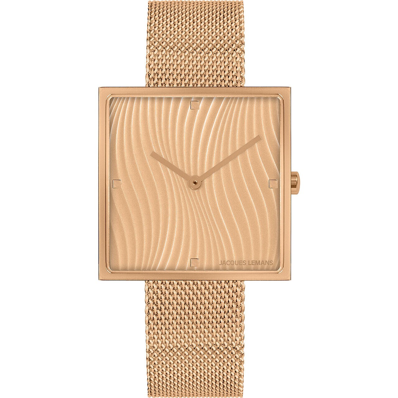 Ceas de dama Jacques Lemans 1-2094F, Quartz, 30mm, 5ATM, Auriu