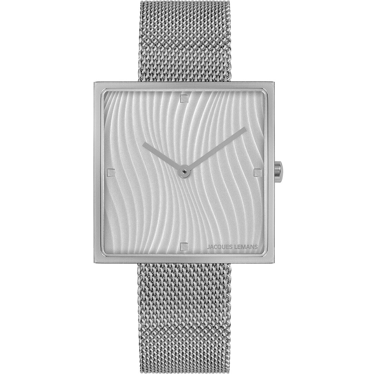 Ceas de dama Jacques Lemans 1-2094D, Quartz, 30mm, 5ATM, Argintiu