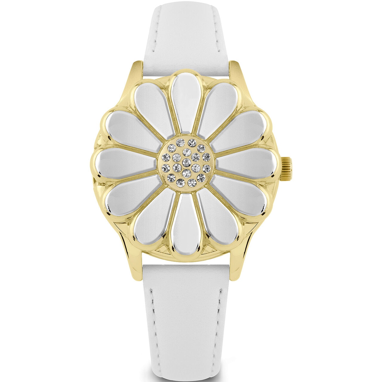 Ceas de dama Daisy Dixon DD114WG, Quartz, 35mm, 3ATM, Auriu