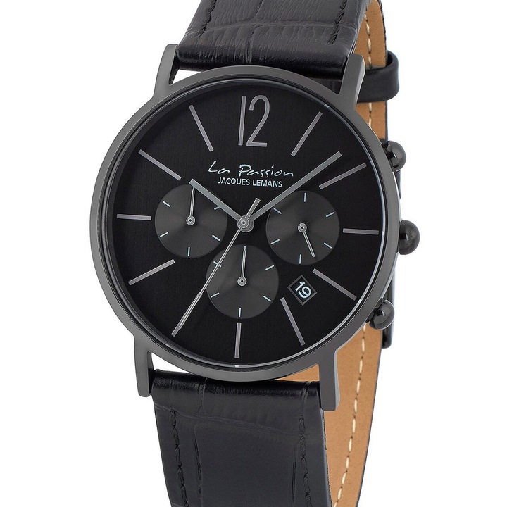 Мъжки часовник Jacques Lemans LP-123Q, Кварцов, 40мм, 5ATM