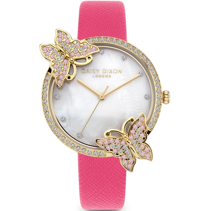 Daisy Dixon DD162PG, Kvarc, 38mm, 3ATM Női karóra