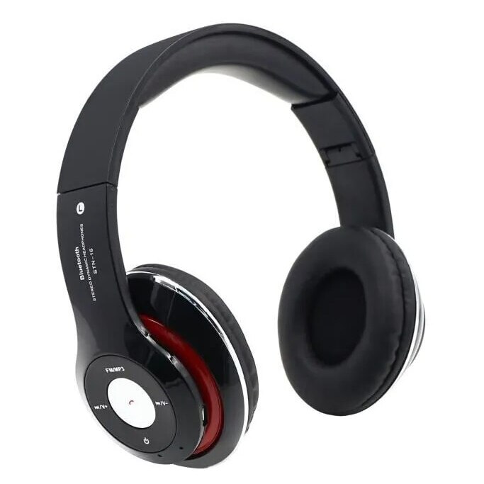 Casti audio Bluetooth, AntCool, 2.4-2.5 GHz, 105 dB, Negru