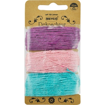 Snur decorativ, 3 culori, 30 m Snur decorativ, 3 culori, 30 m