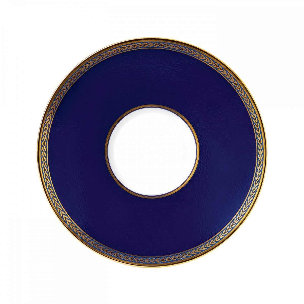 Farfuriuta ceasca espresso, portelan, colectia Renaissance Gold