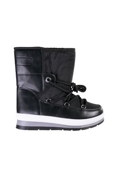 Cizme dama Nigeria albe, Negru Cizme dama Nigeria albe, Negru