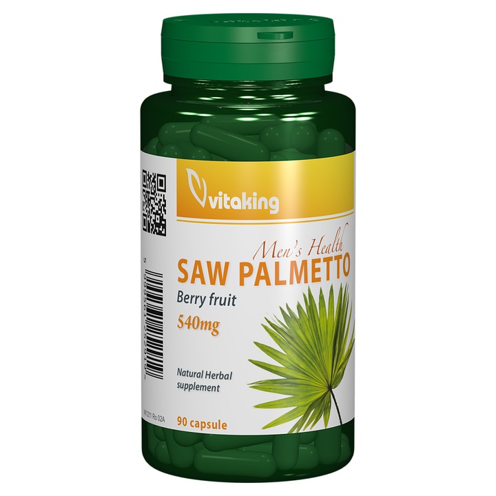 Supliment alimentar Palmier pitic 540 mg, Vitaking, 90 capsule