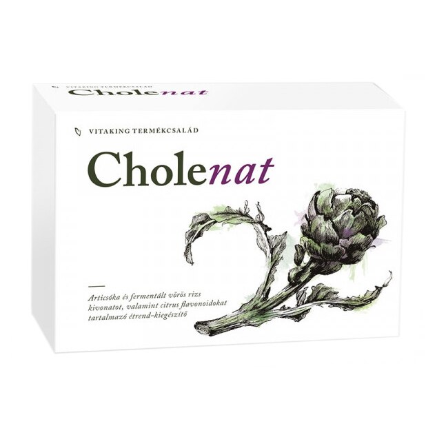 Supliment alimentar Cholenat anticolesterol complex forte, Vitaking, 60 comprimate