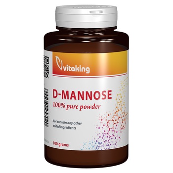 Supliment alimentar Pulbere D-manoza, Vitaking, 100 grame Supliment alimentar Pulbere D-manoza, Vitaking, 100 grame